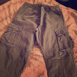 Army green cargo pants